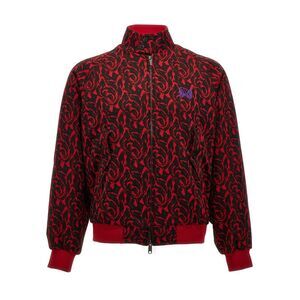 Baracuta Men's Jacquard Needles Bomber Jacket